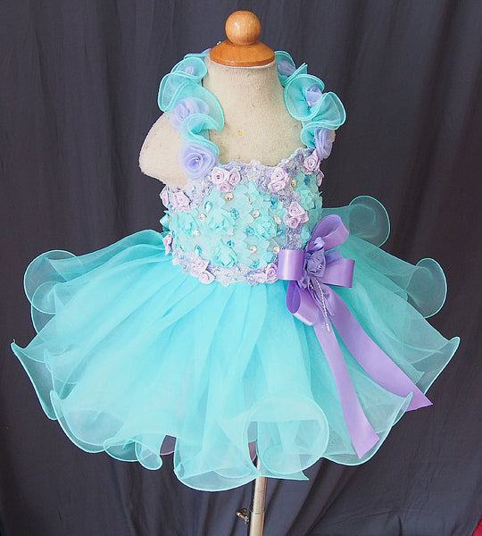 Babydoll style deals pageant dress