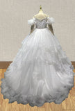 Best Beauty White Prom Couture Pageant Gown For Teenages