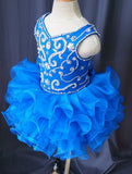 16 color - Infant/toddler/baby/children/kids Girl's glitz Pageant Dress 1~4T G084 - ToddlerPageantDress