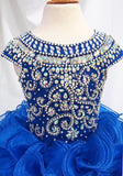 16 color - Infant/toddler/baby/children/kids Girl's glitz Pageant Dress - ToddlerPageantDress