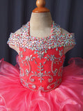 16 color - Infant/toddler/baby/children/kids Girl's glitz Pageant evening/prom Dress/clothing 1~4T G081 - 4 - ToddlerPageantDress