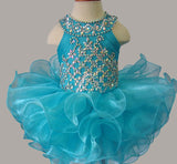 16 color - Infant/toddler/baby/children/kids Girl's Pageant Dress - ToddlerPageantDress