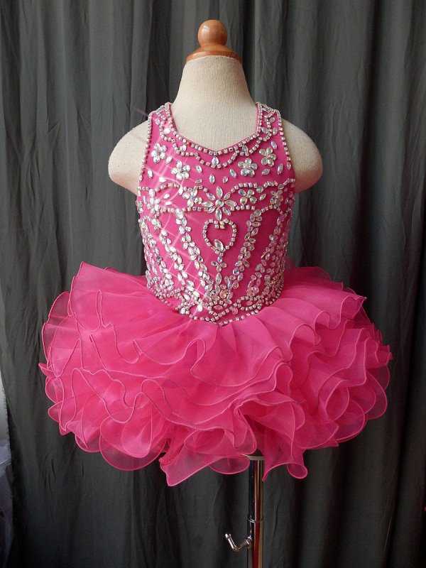 16 color - Jennifer Wu Infant/toddler/baby/children/kids Girl's Glitz Pageant Gown - ToddlerPageantDress