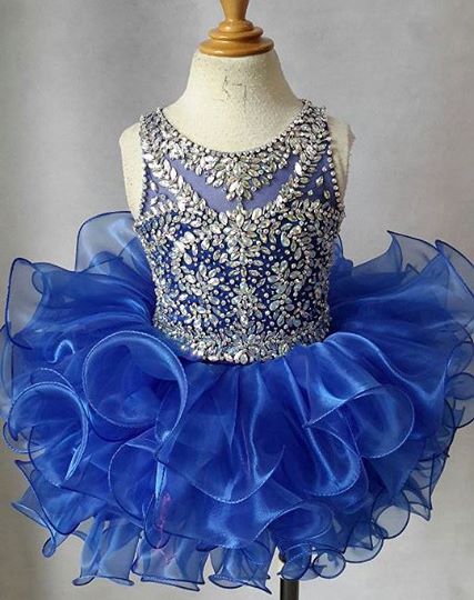 16 color - Little Miss Cupcake Pageant Dress For Pageant Mom's Child - ToddlerPageantDress