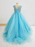 Custom Sparkly Beauty Kids Ball Gown For Teens