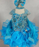 Custom Made Infant/Toddler/Baby Miss/Little Baby Cupcake Pageant Dress - ToddlerPageantDress