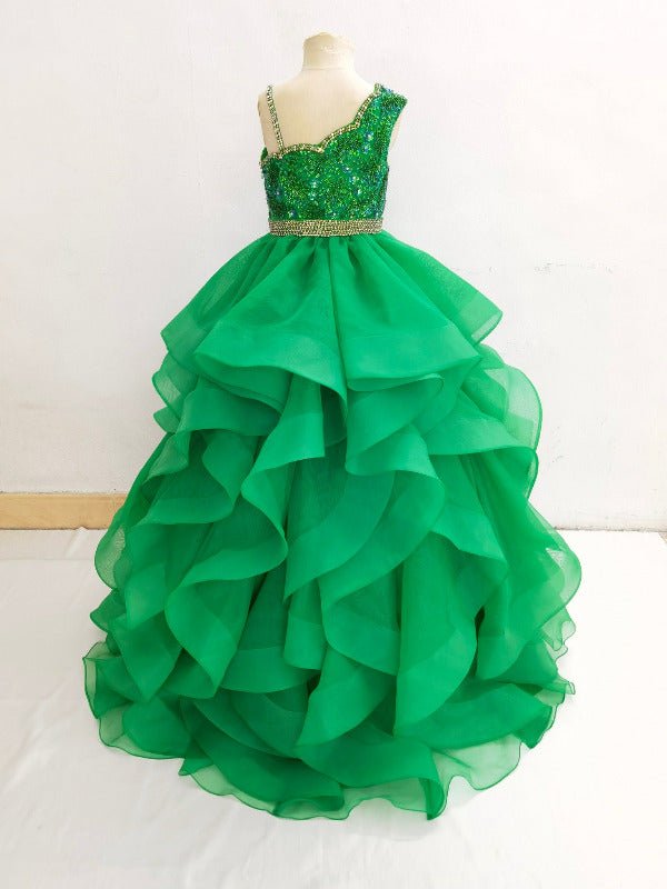 Gorgeous Beauty Young Girl Prom Pageant Couture - ToddlerPageantDress