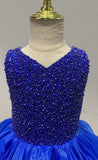 Gorgeous Royal Blue Pageant Dress for Teenage Girls - ToddlerPageantDress