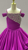 Purple Teen and Miss Glitter Pageant Dresses - ToddlerPageantDress