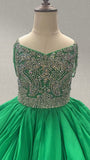 Stunning Fashion Little Girls Gorgerous Pageant Gown For Nationals - ToddlerPageantDress