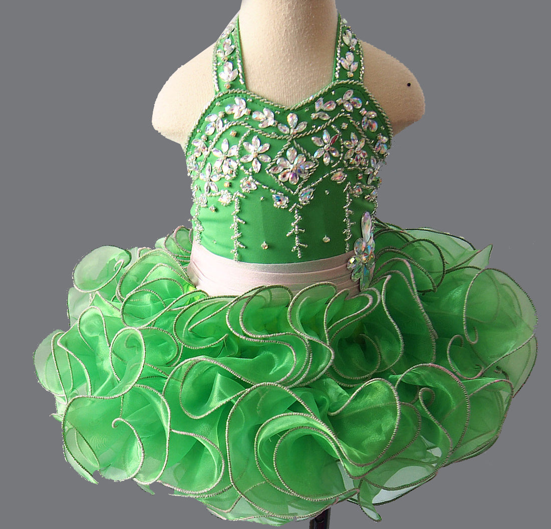 Infant/toddler/baby/children/kids Girl's Pageant evening/prom/ball Dress 1-4T G073-5 - ToddlerPageantDress