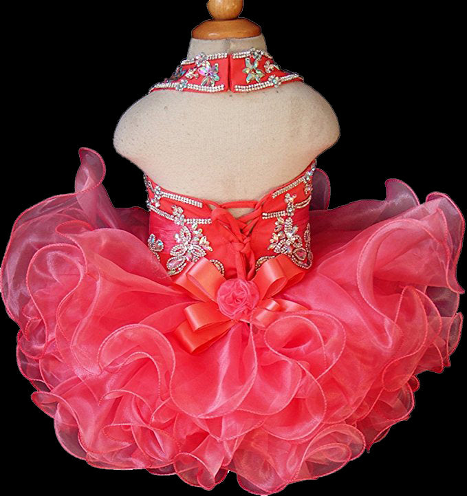 Custom Made Little Princess Glitz Stunning Cupcake Pageant Dress - ToddlerPageantDress