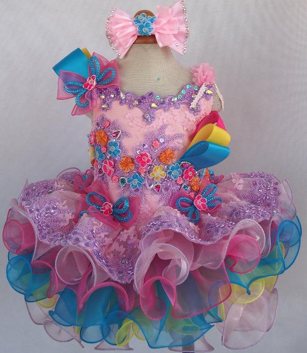 Stunning Alluring Little Princess Glitz Cupcake Pageant Dress - ToddlerPageantDress