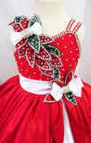 Custom Made Glitz Toddler Christmas Pageant Dress G221 - ToddlerPageantDress