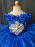 Custom Made Infant/toddler/baby/children/kids Girl's Pageant Dress - ToddlerPageantDress