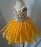 Custom Made Infant/toddler/kids/baby/children Girl's Pageant/prom Dress/clothing 1 - 4T - ToddlerPageantDress