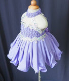 Exquisite Lace Toddler/Infant/Little Girl Baby Doll Pageant Dress with Bowknot - ToddlerPageantDress