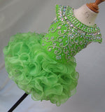 Glitz Beaded Bodice Little Girl/Child/Toddler/Baby/Kids Pageant Dress - ToddlerPageantDress