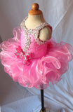 Glitz Beaded Bodice Little Princess/Toddler Cupcake Pageant Dress - ToddlerPageantDress