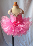 Glitz Beaded Bodice Little Princess/Toddler Cupcake Pageant Dress - ToddlerPageantDress