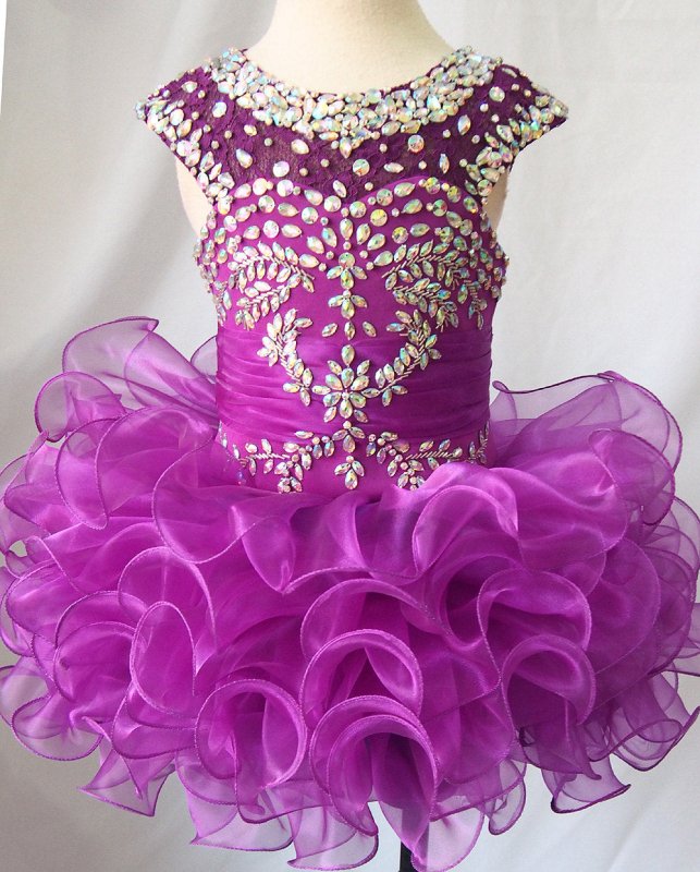 Glitz Infant/toddler/baby/children/kids Girl's Pageant Dress 1~4T G204 - 2 - ToddlerPageantDress