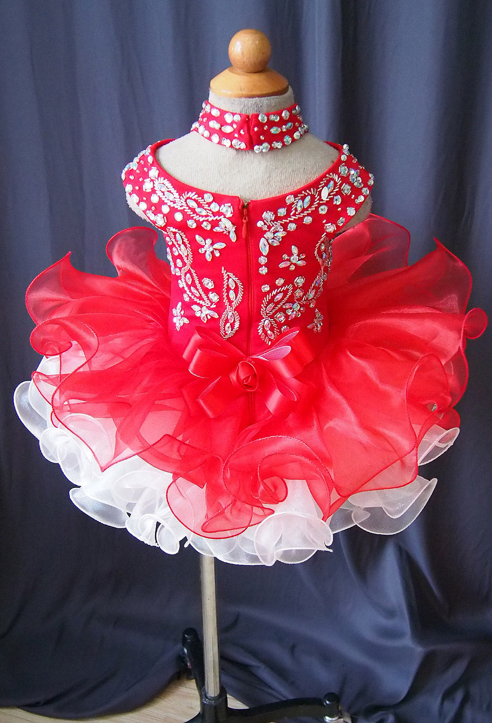 Jennifer Wu Infant/toddler/baby/children/kids/newborn Girl's Pageant Dress - ToddlerPageantDress