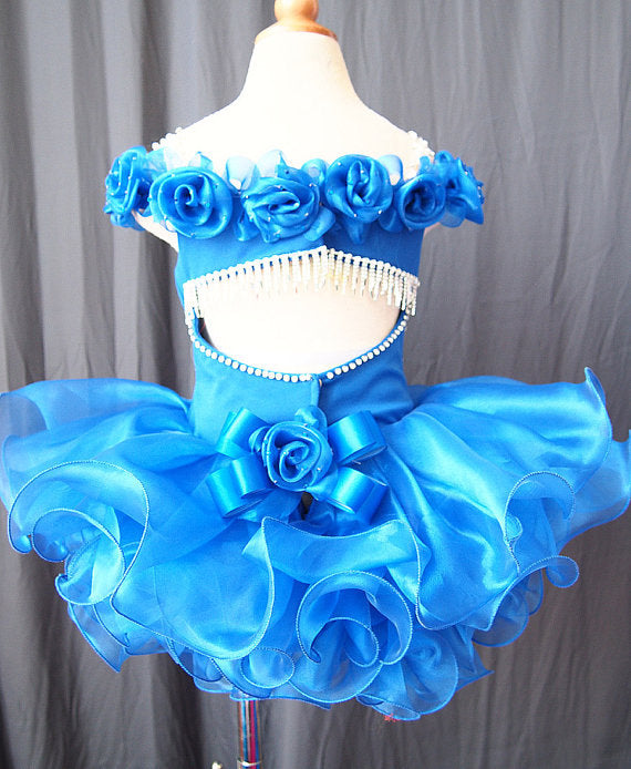 Infant/toddler/baby/children/kids Girl's Pageant Dress 1-4T G007-1 - ToddlerPageantDress