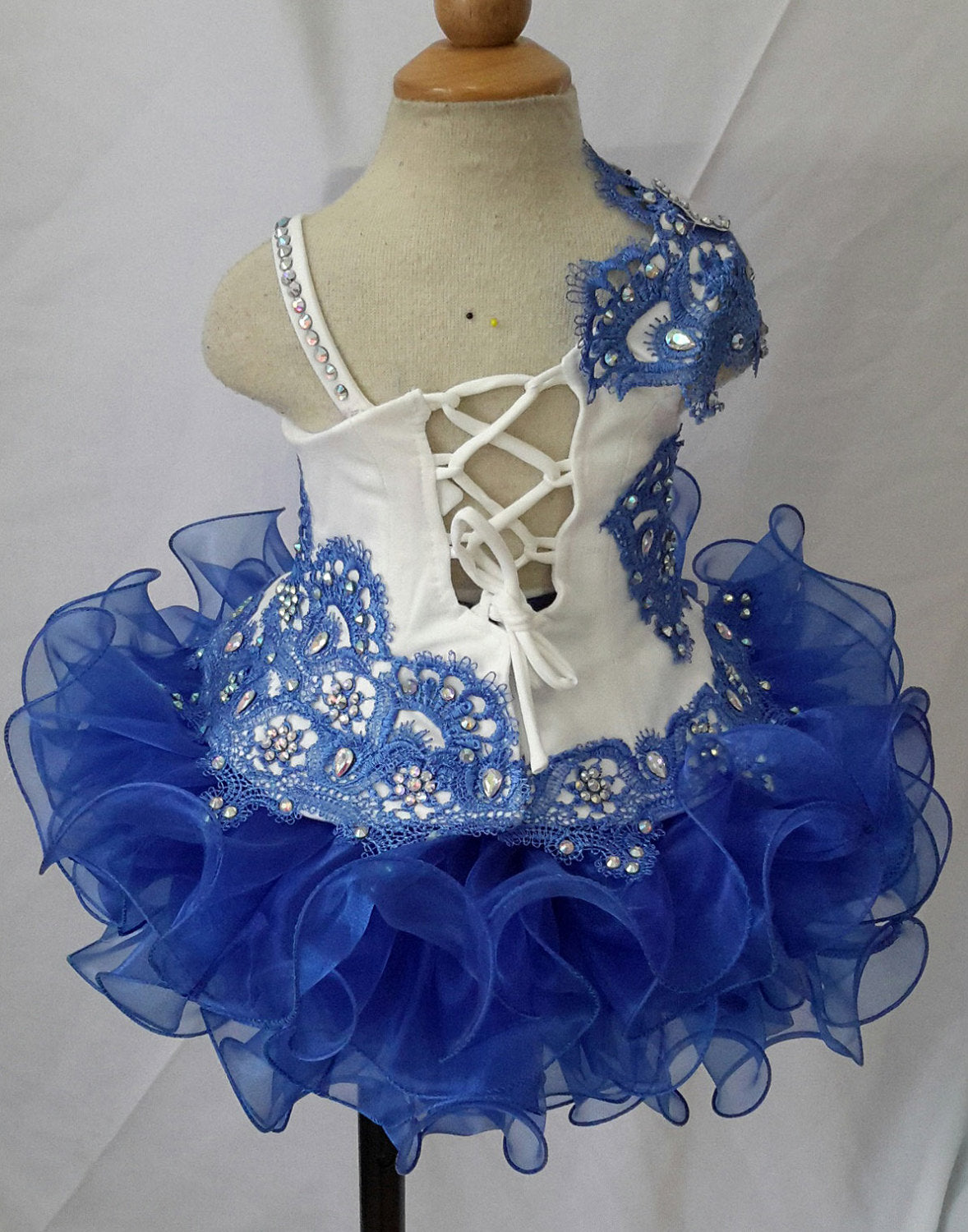 Two Pieces Little Princess National Glitz Cupcake Pageant Dress - ToddlerPageantDress