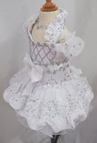 16 color avalible---Infant/toddler/baby/children/kids glitz Girl's Pageant Dress  size1~4T G181 - ToddlerPageantDress