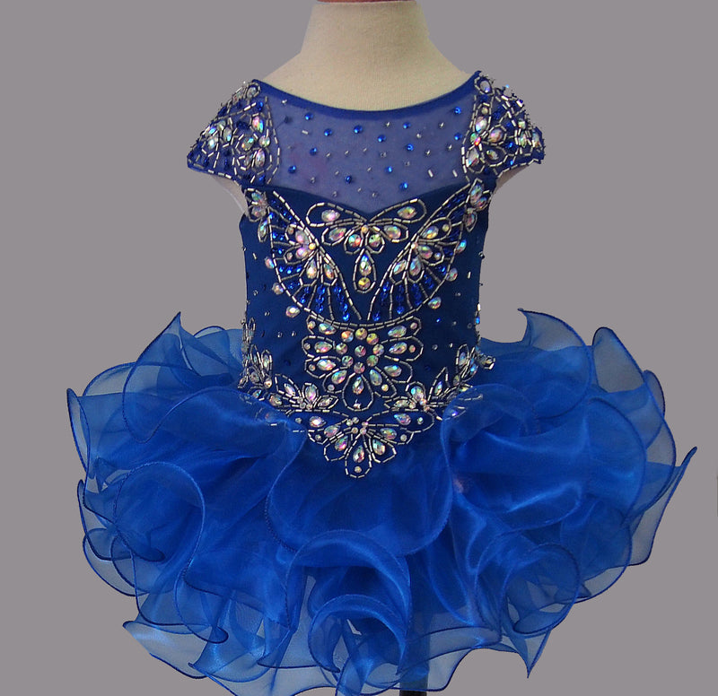 16 color ---Infant/toddler/baby/children/kids Girl's Royal Pageant Dress 1~4T G208 - ToddlerPageantDress