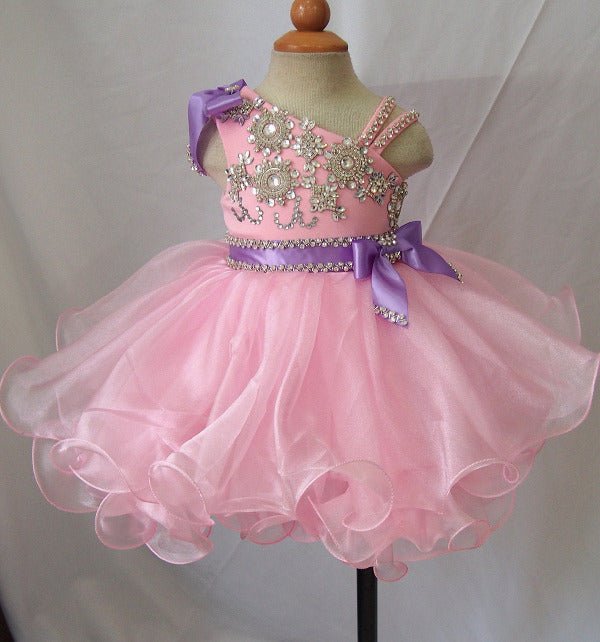 Infant/toddler/baby/children/kids Girl's Baby Doll Pageant Dress - ToddlerPageantDress