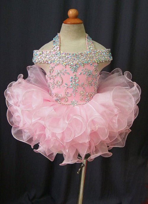 Infant/toddler/baby/children/kids Girl's Glitz Pageant Dress 1~4T G081 - ToddlerPageantDress