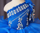 Infant/toddler/baby/children/kids Girl's Glitz Royal Pageant Dress 1~4T G115 - 1 - ToddlerPageantDress