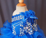 Infant/toddler/baby/children/kids Girl's Glitz Royal Pageant Dress 1~4T G115 - 1 - ToddlerPageantDress