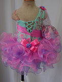 Infant/toddler/baby/children/kids Girl's Pageant Dress 1~4T G106 - 11 - ToddlerPageantDress