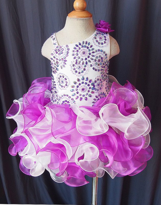 Infant/toddler/baby/children/kids Girl's Pageant Dress 1~4T G111 - ToddlerPageantDress