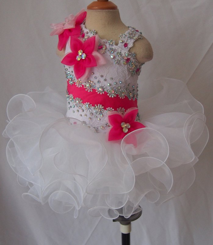 Infant/toddler/baby/children/kids Girl's Pageant Dress for birthday,wedding,bridal,gift,party, size1~7 G151 - ToddlerPageantDress