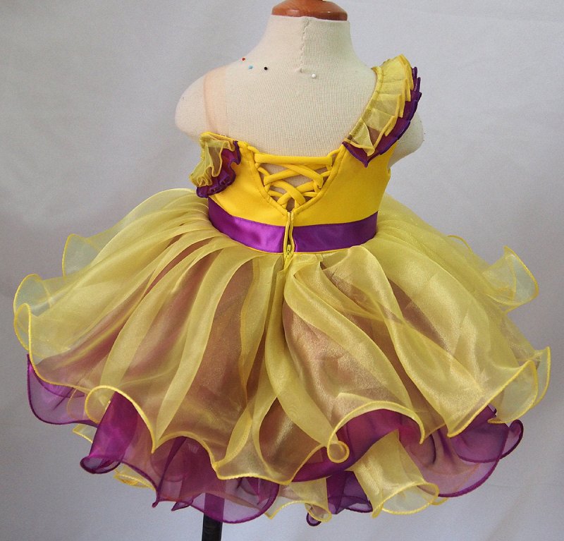 Infant/toddler/baby/children/kids Girl's Pageant evening/prom Dress/clothing/gown for birthday - ToddlerPageantDress