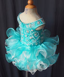 Infant/toddler/baby/children/kids glitz Girl's Pageant Dress - ToddlerPageantDress