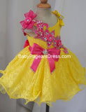 Infant/toddler/baby/children/kids/Newborn Glitz Girl's Pageant Dress G079A - ToddlerPageantDress