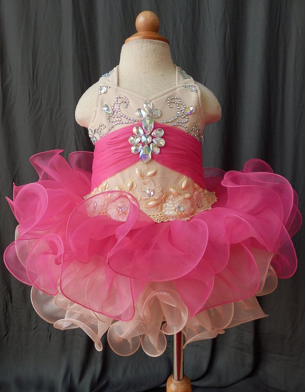 Jennifer Wu Infant/toddler/baby/children/kids Girl's Pageant Gown 1~4T G039 - ToddlerPageantDress