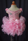 Jennifer Wu Infant/toddler/baby/children/kids Glitz Girl's Pageant Dress 1~4T G091 - 5 - ToddlerPageantDress