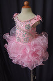 Jennifer Wu Infant/toddler/baby/children/kids Glitz Girl's Pageant Dress 1~4T G091 - 5 - ToddlerPageantDress