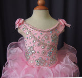 Jennifer Wu Infant/toddler/baby/children/kids Glitz Girl's Pageant Dress 1~4T G091 - 5 - ToddlerPageantDress