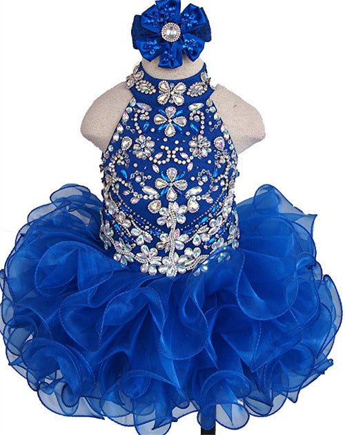 Little Princess Nations Glitz Cupcake Pageant Dress For Baby Girl - ToddlerPageantDress