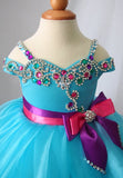 Little Princess/Toddler/Newborn/Infant/Baby Girl Baby Doll Pageant Dress - ToddlerPageantDress