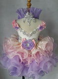 Nations Toddler Illusion Cupcake Pageant Dress 1 - 4T custom - ToddlerPageantDress