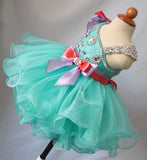 One Shoulder Little Miss/Baby Girl Cupcake Pageant Dress - ToddlerPageantDress