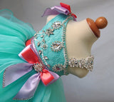 One Shoulder Little Miss/Baby Girl Cupcake Pageant Dress - ToddlerPageantDress