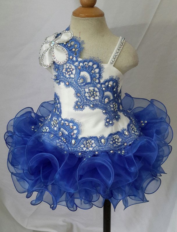 Two Pieces Little Princess National Glitz Cupcake Pageant Dress - ToddlerPageantDress